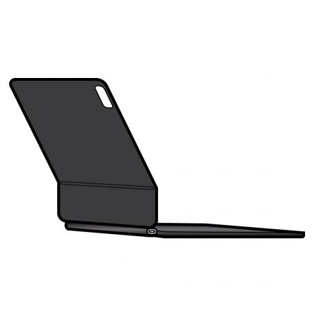 Apple Magic Keyboard para iPad Pro 11 pulg. M4, Negro, Español